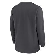 Michigan State Nike Coach Long Sleeve Crew Top